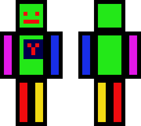 one color blocked boi