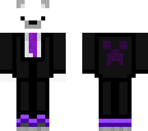 oso con smokin morado