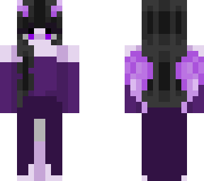purple devil girl