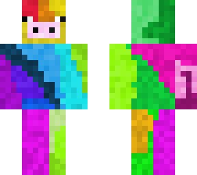 rainbow pig
