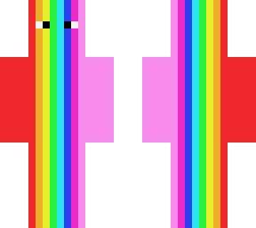rainbow skin