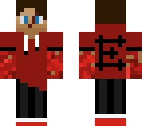 red hoodie