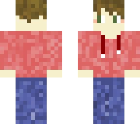 red hoodie with jeans no hood