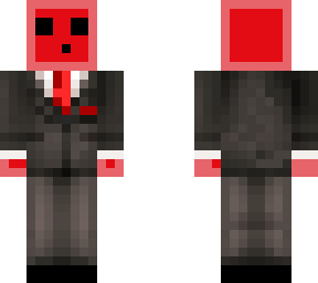red slime with or without moustache