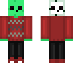 slime winter/christmas skin