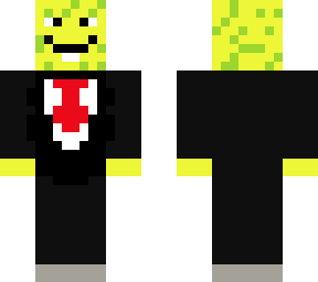 sponge-kin in a suit