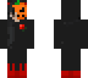 trendy halloween girl with mask