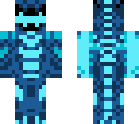 a blue dragon