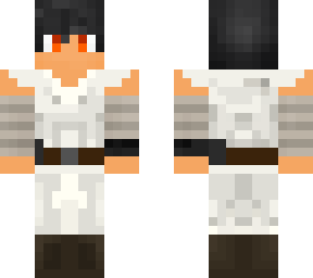 adrian (mcd) as a well trained jedi with a scar on his right arm