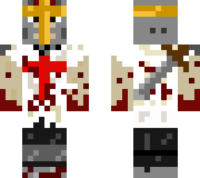 battered templar knight