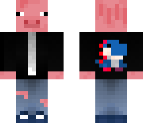 blue yoshi gamer pig