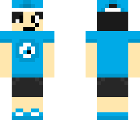 cool blue boy