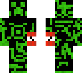 creeper chip with tnt gauntlet