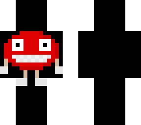 creepy m&m (teeth effect)