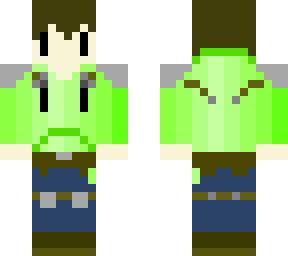green adventurer w/ hoodie