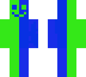 green and blue