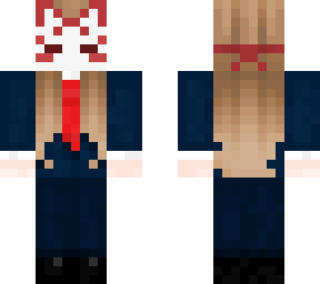 kitsune in suit