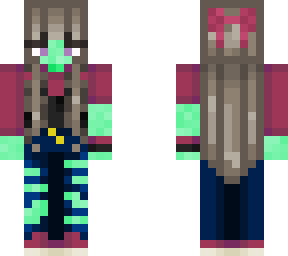 little zombie girl (skintober day 7)