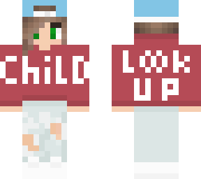 look up child hoodie