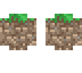 Minecraft Grass Block Minecraft Skin