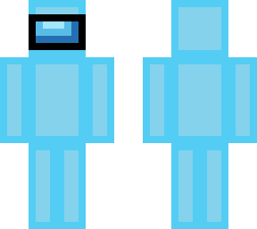 my fixed up version of ak47ismegamingyts among us cyan character.