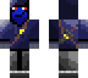 one blue boi