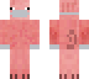 pig with mask