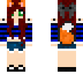 punk fox blue