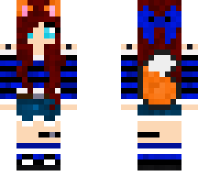 punk fox bluee done