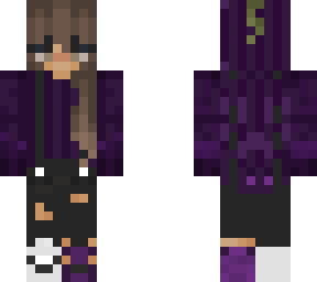 purple girl - sleeves