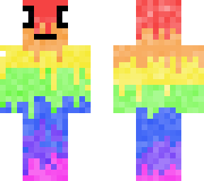 rainbow drip