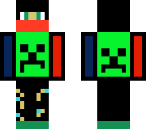 really extra cool creeper boy :d