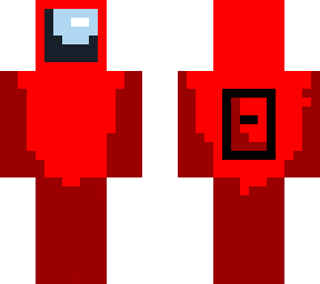 red crewmate among us
