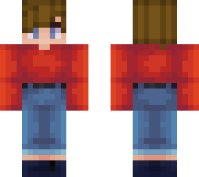 red sweater boy