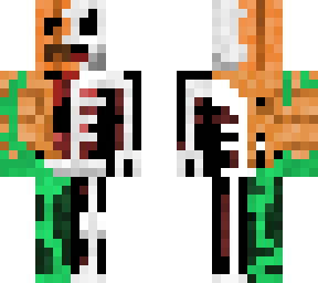 skeleton pumpkin