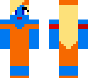 smurfette in orange