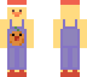 the duck with hat