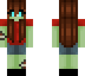 zombie girl (i edit something in the shirt.)!