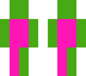 3d  kelly green and hot pink