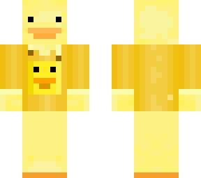 a duck with a duck hoodie