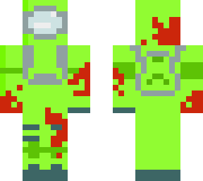 among us lime suit (impostor)