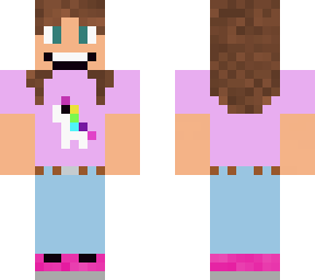 amy's unicorn shirt skin