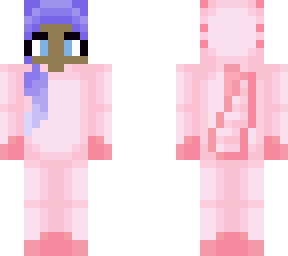 axolotle onesie girl