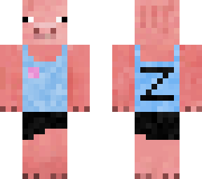 baby blue pig