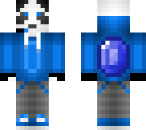 blue emerald panda gamer
