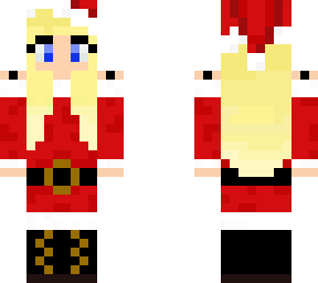 blue-eyed blondie christmas skin