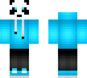 blue panda