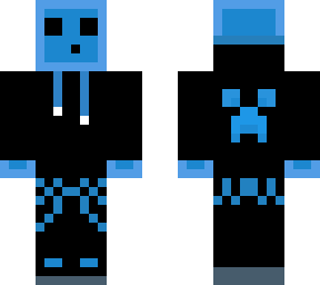 blue slime skin