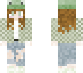 cute girl with frog hat