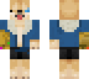 doge con ropa de sans y tajantemente del infinito
